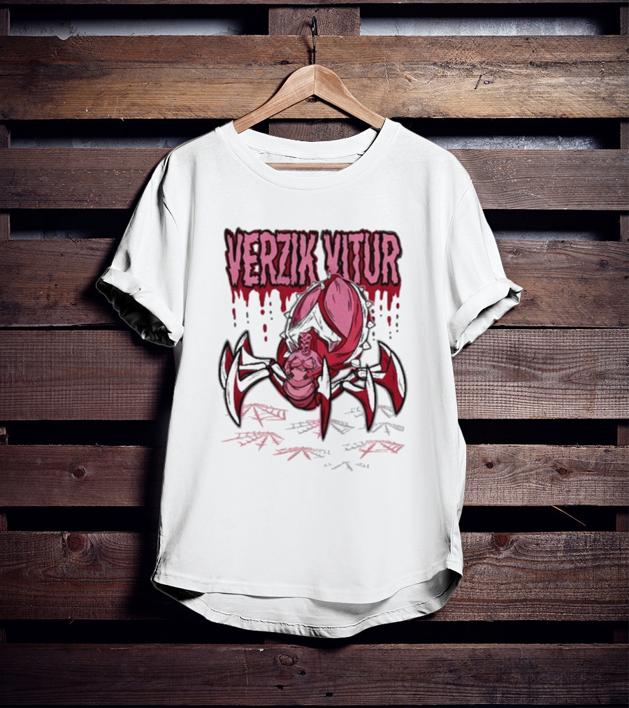 Valentine Verzik Vitur Arachnid Warrior Gaming T-Shirt