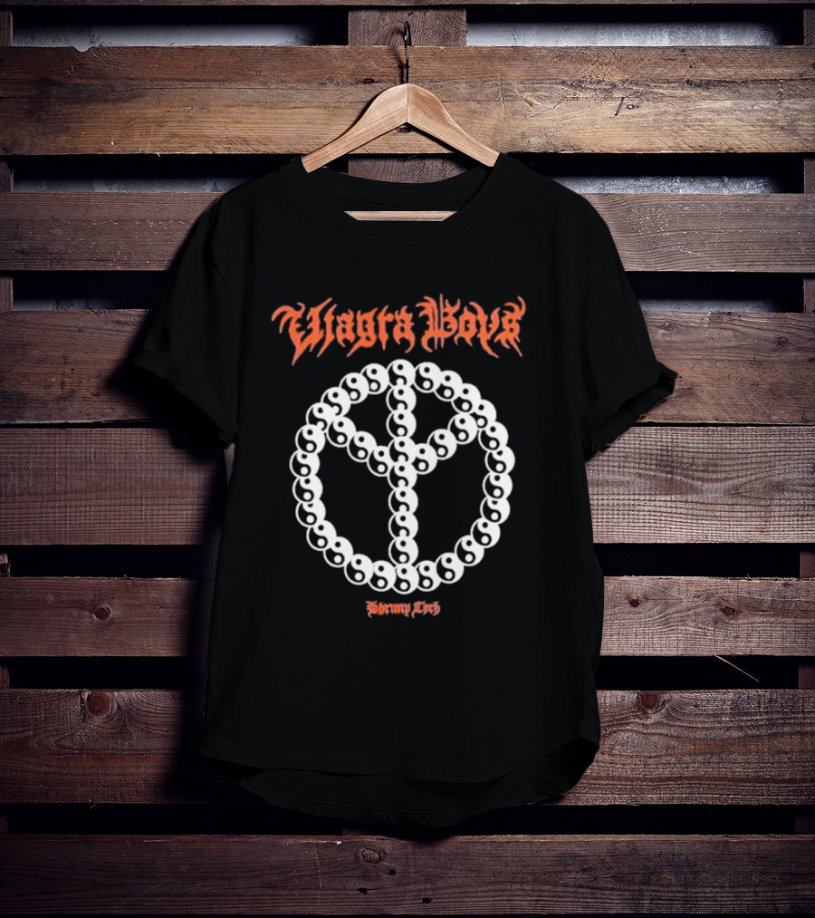 Viagra Boys Shrimp Tech Peace T-Shirt