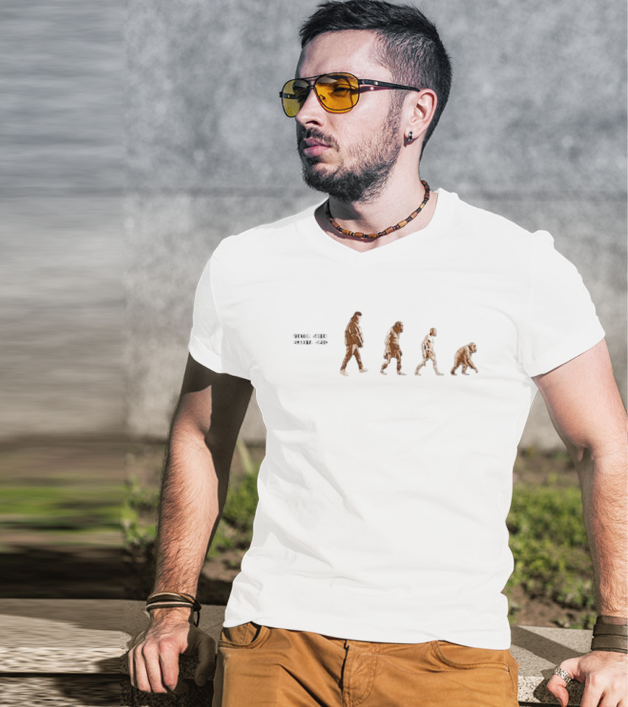 Viktor Sheen Planeta Opic Evolution Sequence T-Shirt