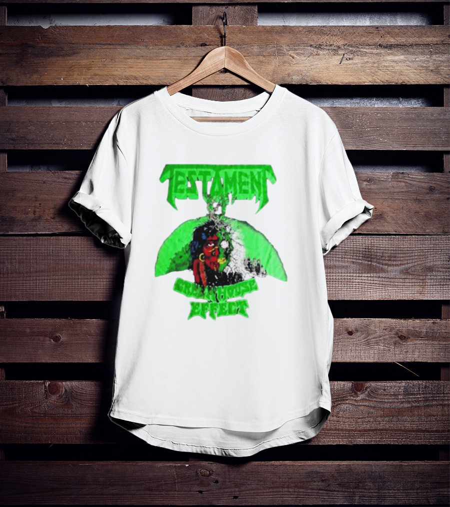 TESTAMENT Greenhouse Effect 1989 T-Shirt