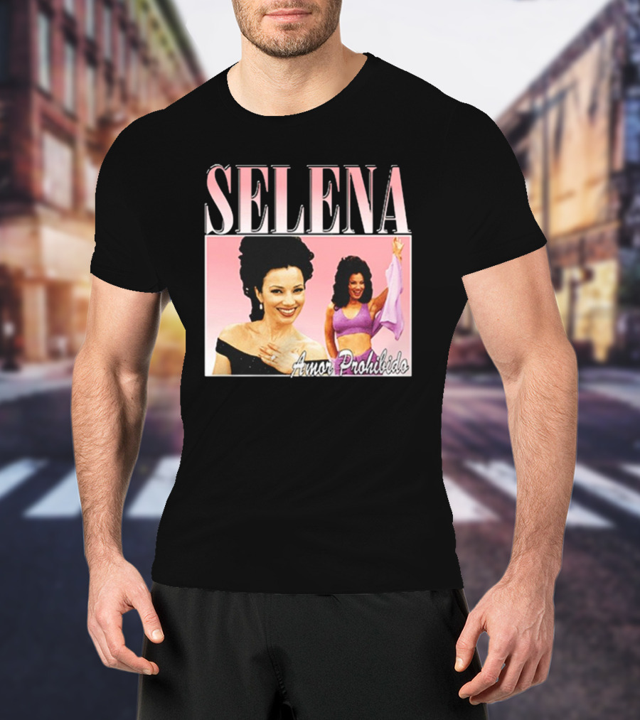SELENA Amor Prohibido Vintage Style Retro Fashion T-Shirt