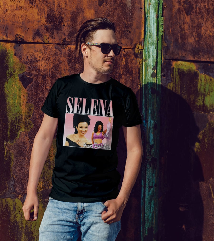 SELENA Amor Prohibido Vintage Style Retro Fashion T-Shirt