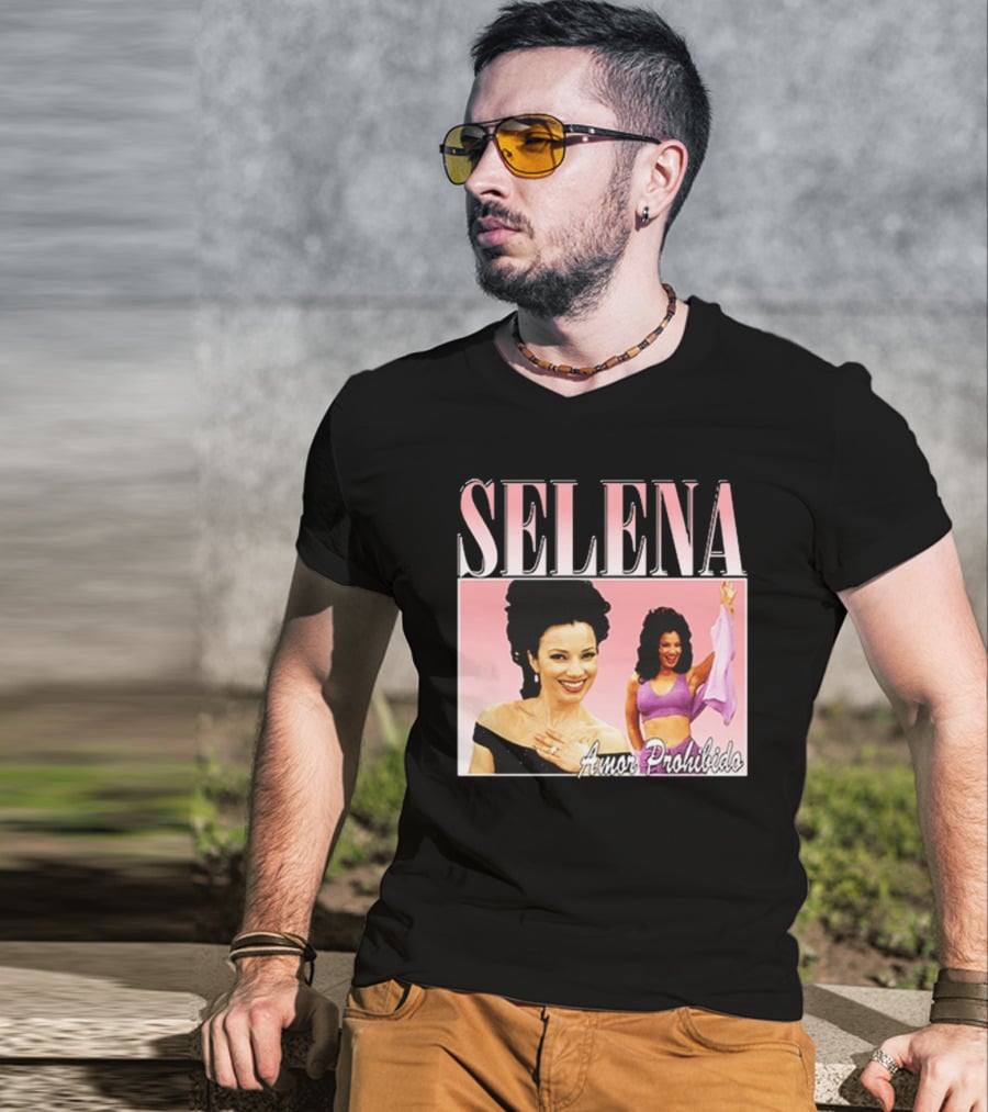 SELENA Amor Prohibido Vintage Style Retro Fashion T-Shirt