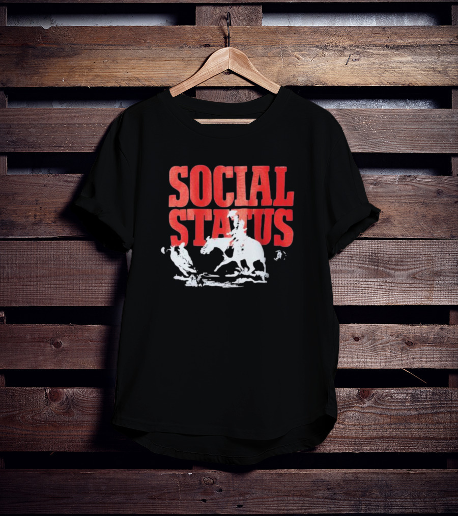 Social Status Cowboy Western T-Shirt