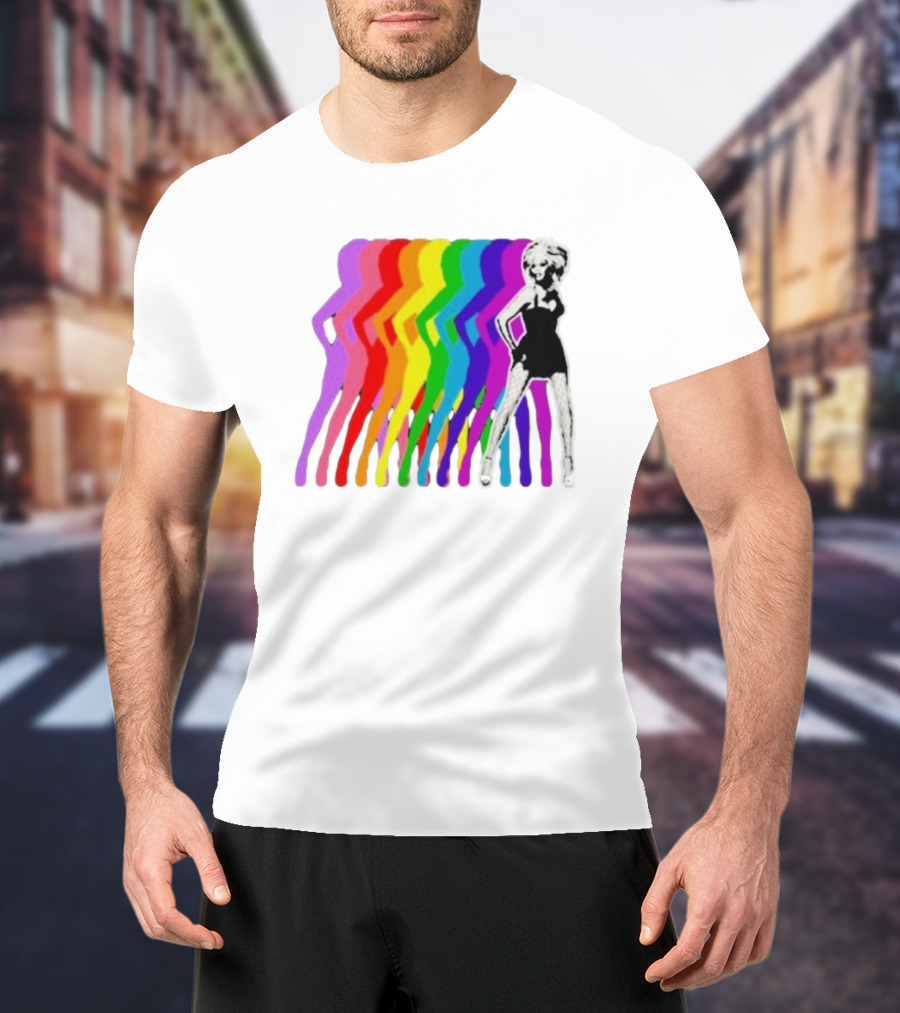 Rupaul Rainbow Pride Shadow T-Shirt
