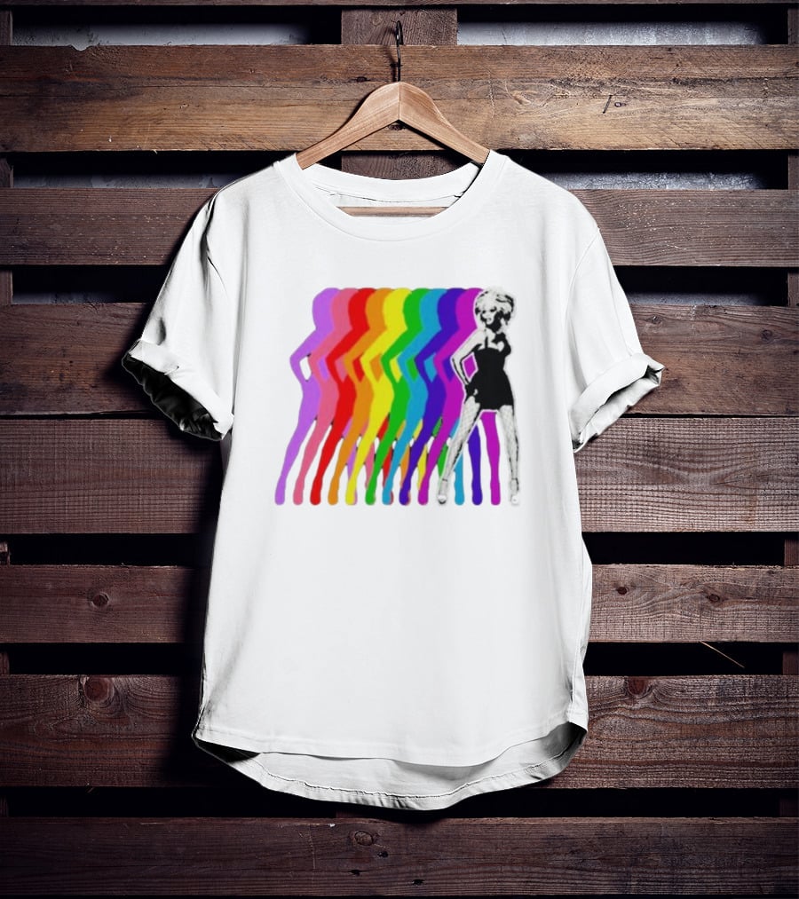 Rupaul Rainbow Pride Shadow T-Shirt