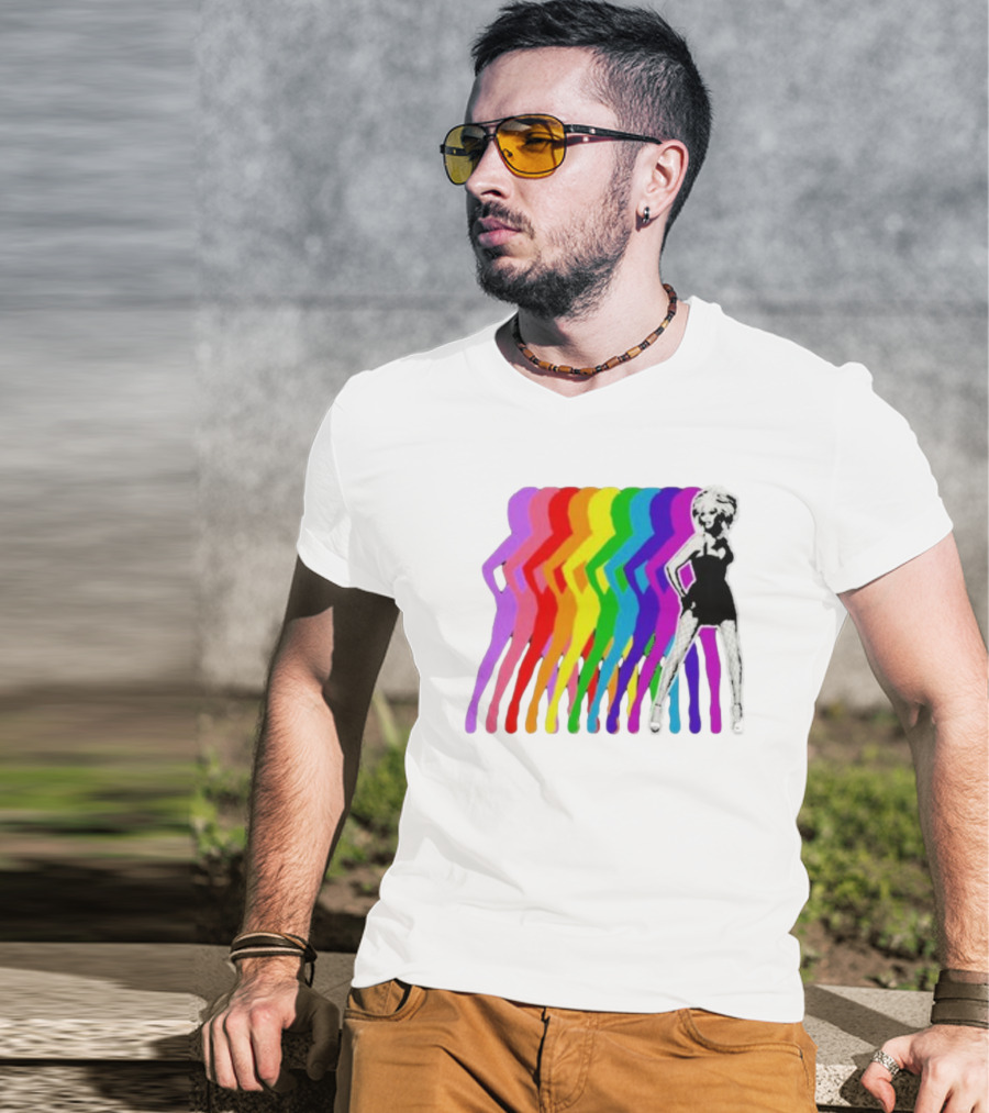 Rupaul Rainbow Pride Shadow T-Shirt