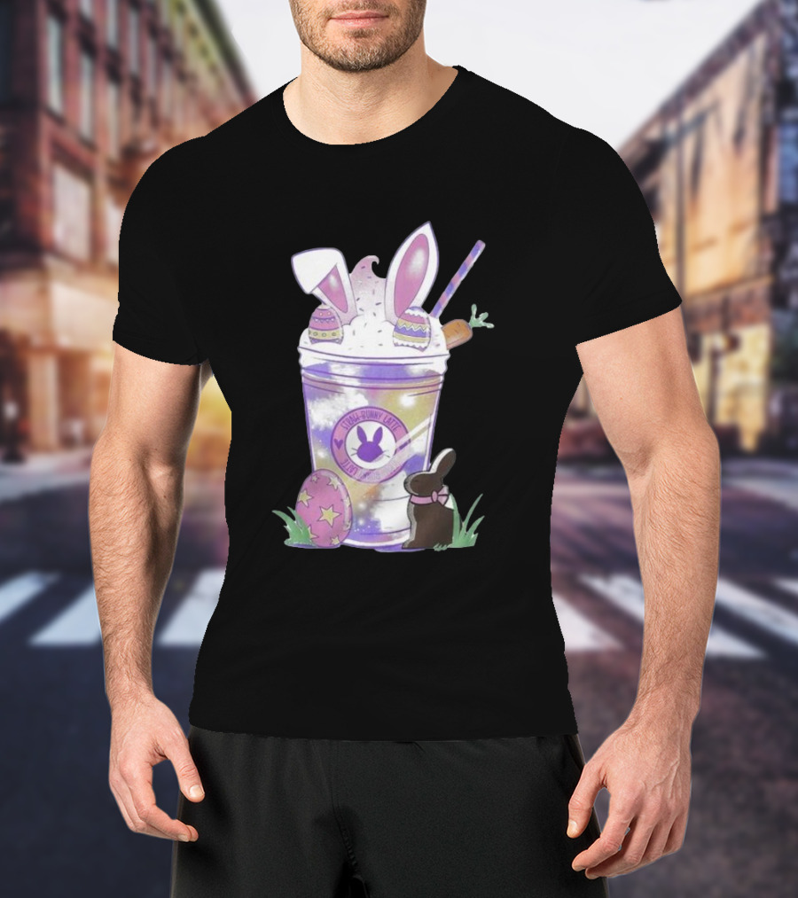 Easter Bunny Love Chocolate Cotton Candy Cup With Eggs T-Shirt