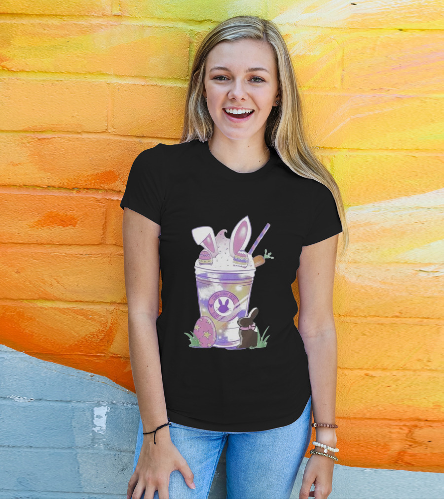 Easter Bunny Love Chocolate Cotton Candy Cup With Eggs T-Shirt