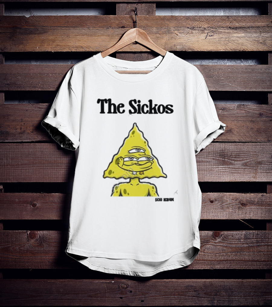 The Sickos Sponge Triangle Character T-Shirt