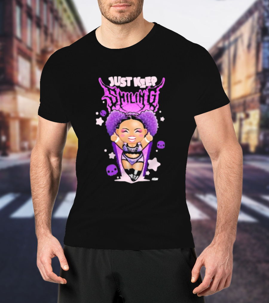 Just Keep Smiling Willow Nightingale Chibi T-Shirt
