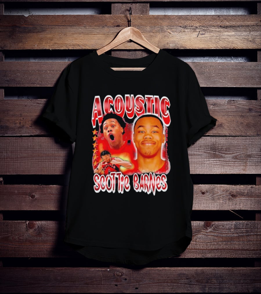 Acoustic Scottie Barnes NBA All-Star Raptors T-Shirt