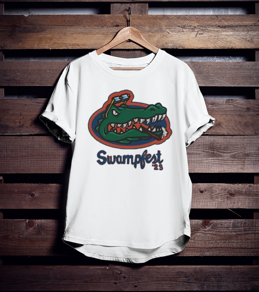 Adam22 Swampfest 23 Gator Smoking Cigar T-Shirt