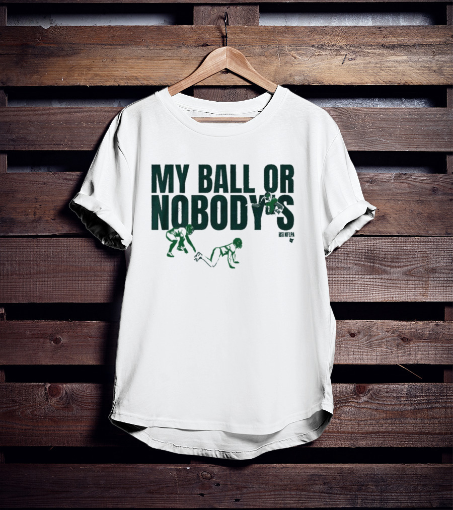 My Ball Or Nobody’s Football Player Icons T-Shirt