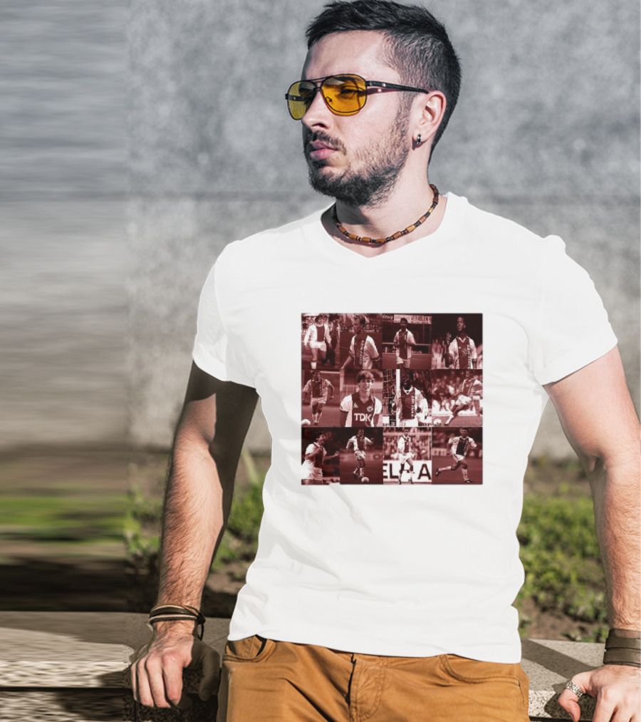 Youth Academy Ajax Past Images Young Player Soccer Moments T-Shirt