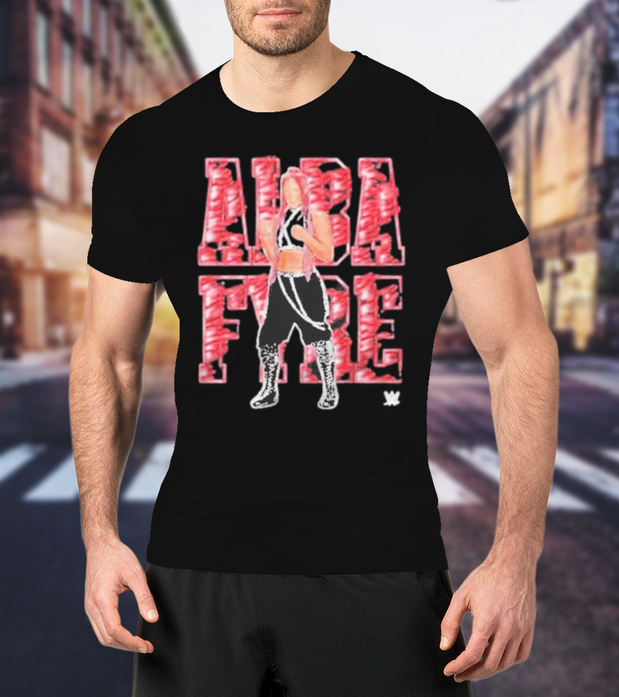 Alba Fyre Wrestling WWE Pose T-Shirt