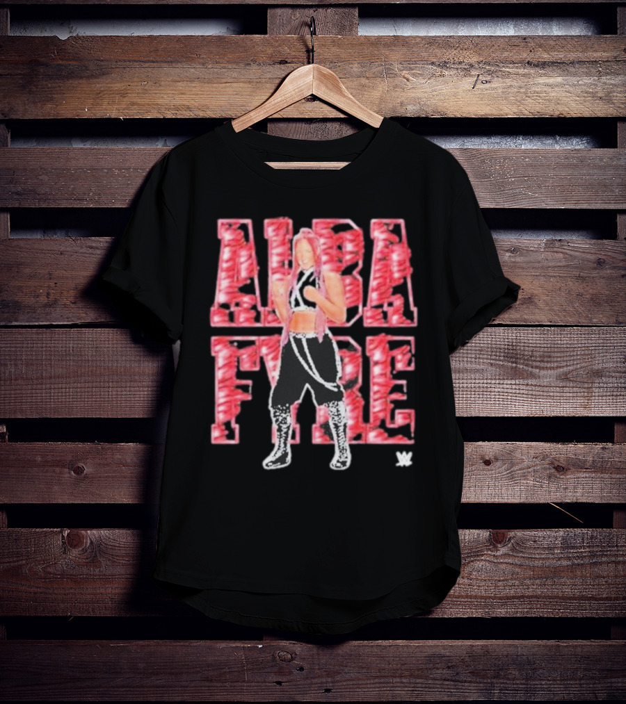 Alba Fyre Wrestling WWE Pose T-Shirt