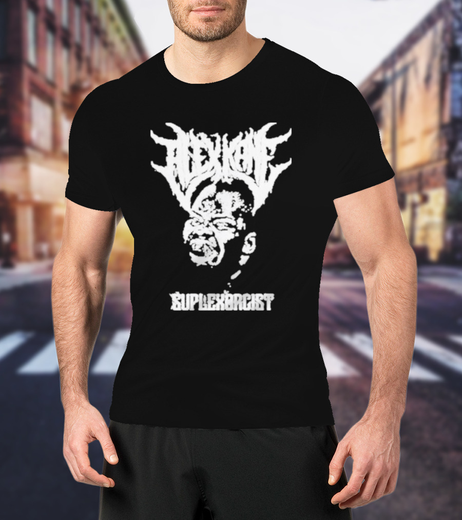 Alex Kane Suplexorcist Wrestler Face T-Shirt