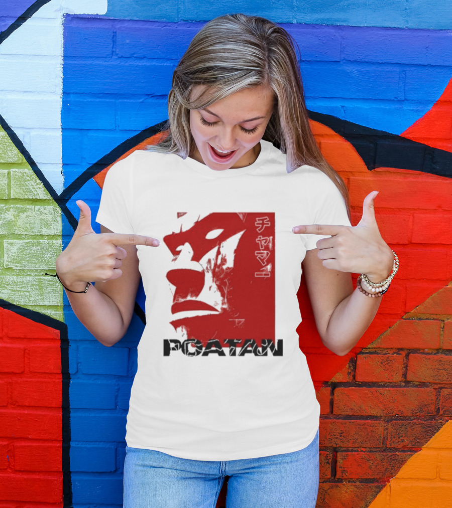 Alex Pereira Poatan Red Mask T-Shirt