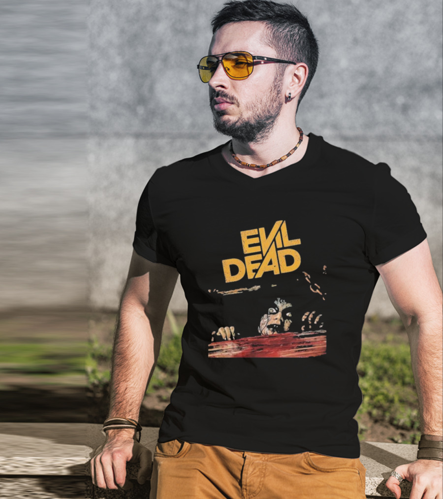Evil Dead Demon Horror Images Classic Scene T-Shirt