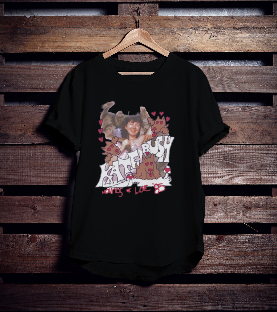Kate Bush Hounds Of Love 85 Heart And Dog T-Shirt
