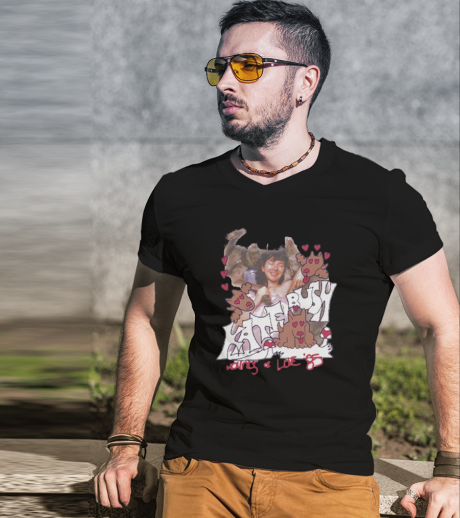 Kate Bush Hounds Of Love 85 Heart And Dog T-Shirt