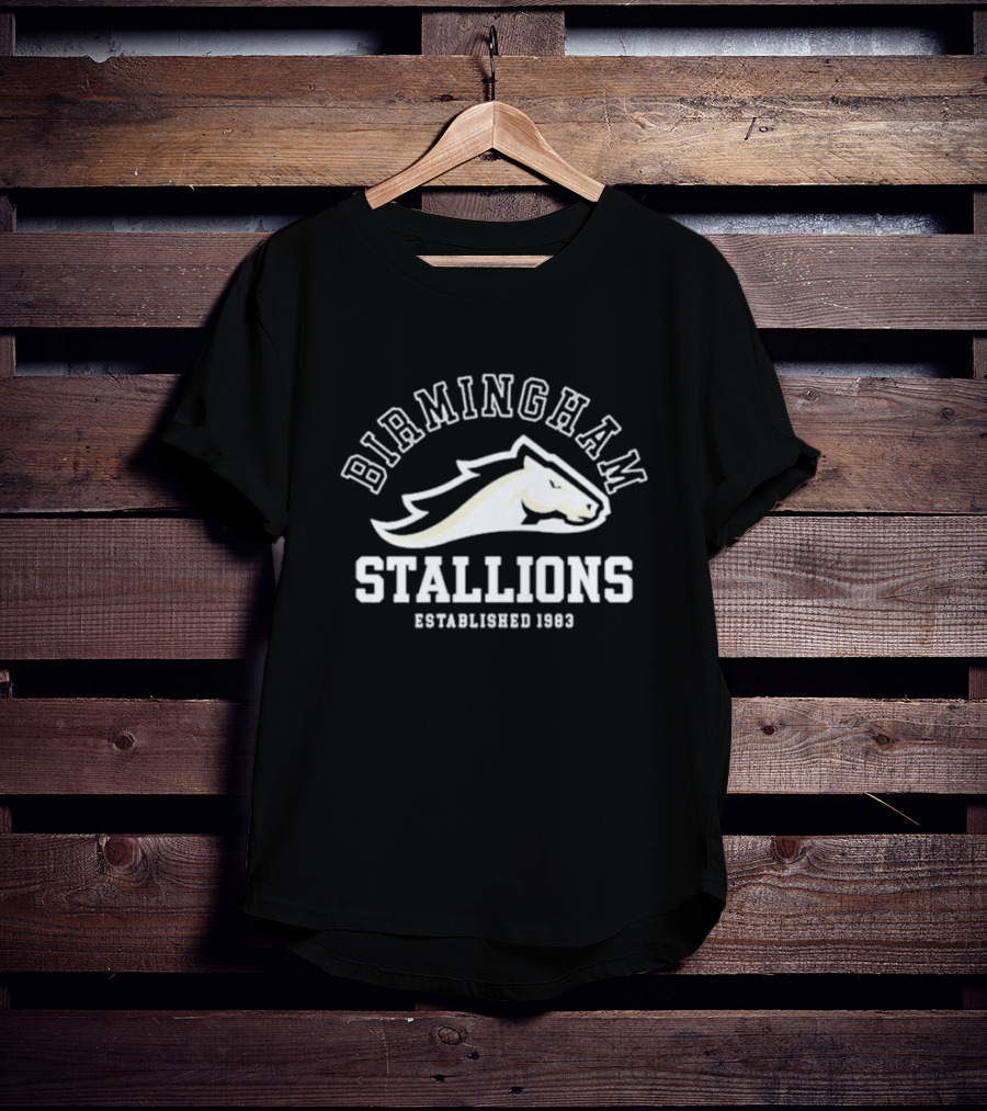 Michael Strahan Birmingham Stallions Established 1983 T-Shirt