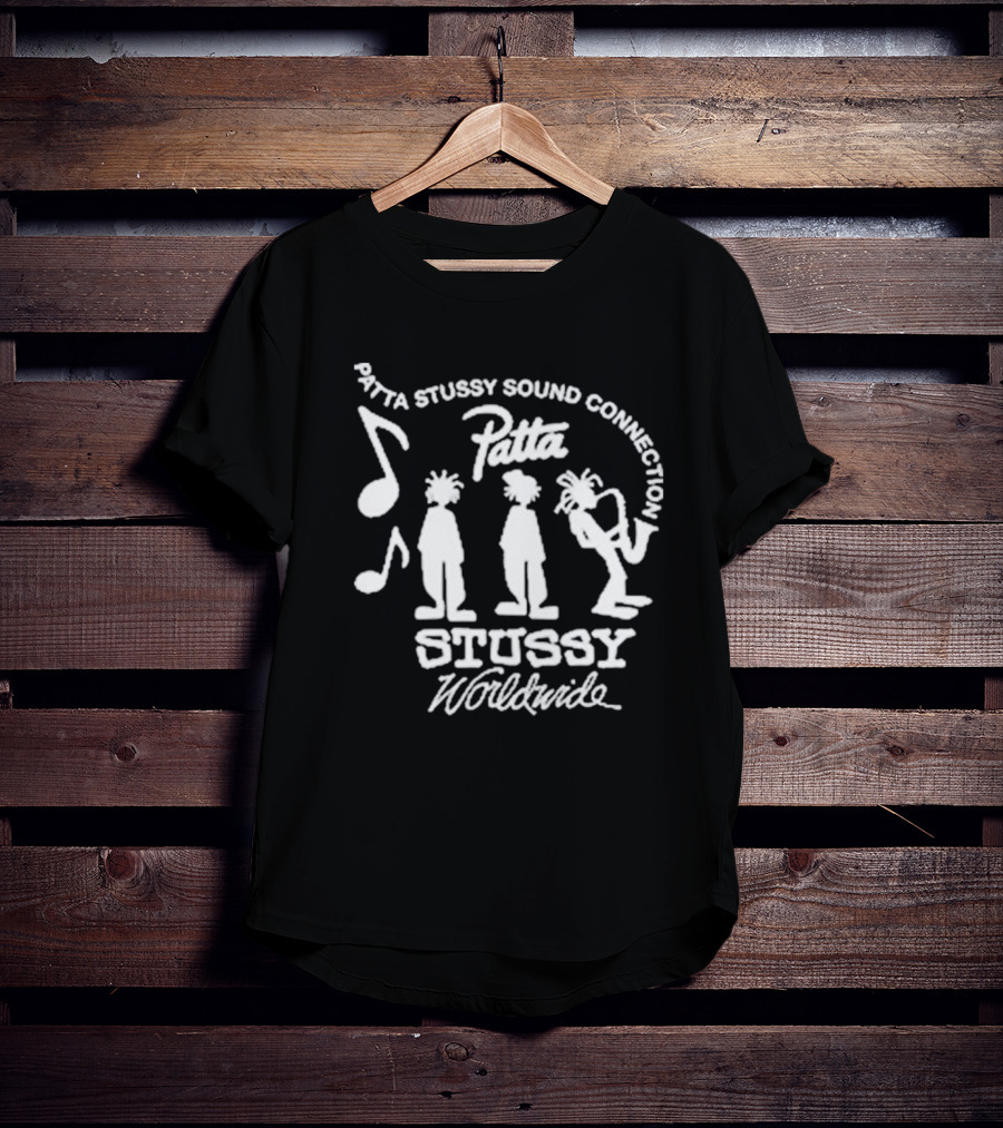 Patta Stussy Sound Connection Patta Stussy Worldwide Music Icons T-Shirt