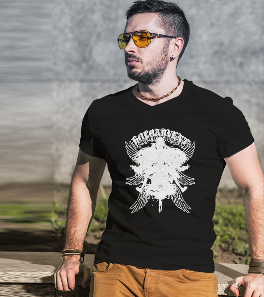 Omocat X Holoadvent Angelic Wings White T-Shirt