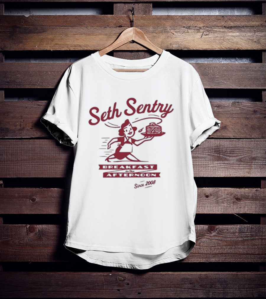 Seth Sentry Breakfast Afternoon Since 2008 T-Shirt