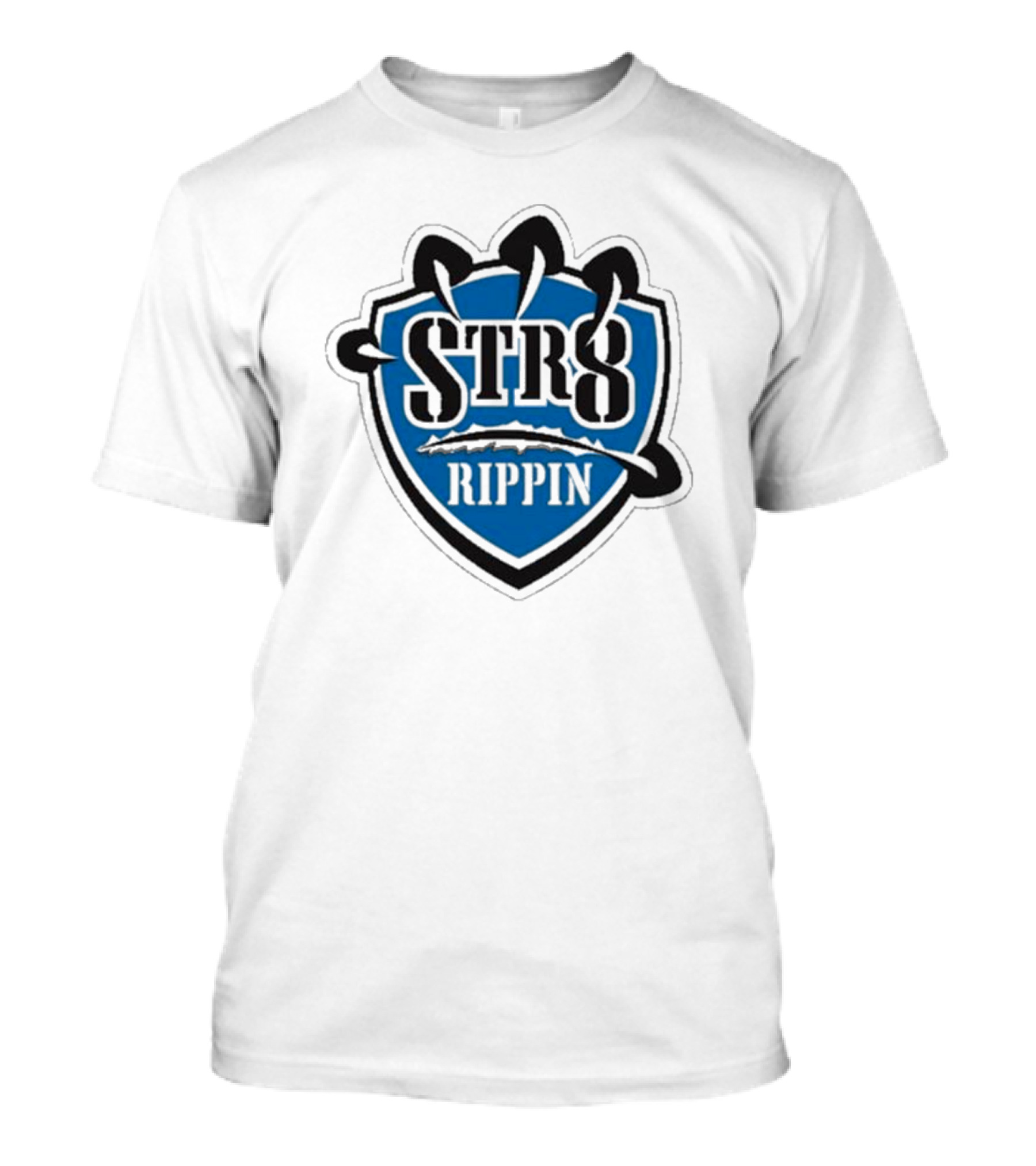 Jake Lucky STR8 Rippin Gaming Esports Team Badge T-Shirt