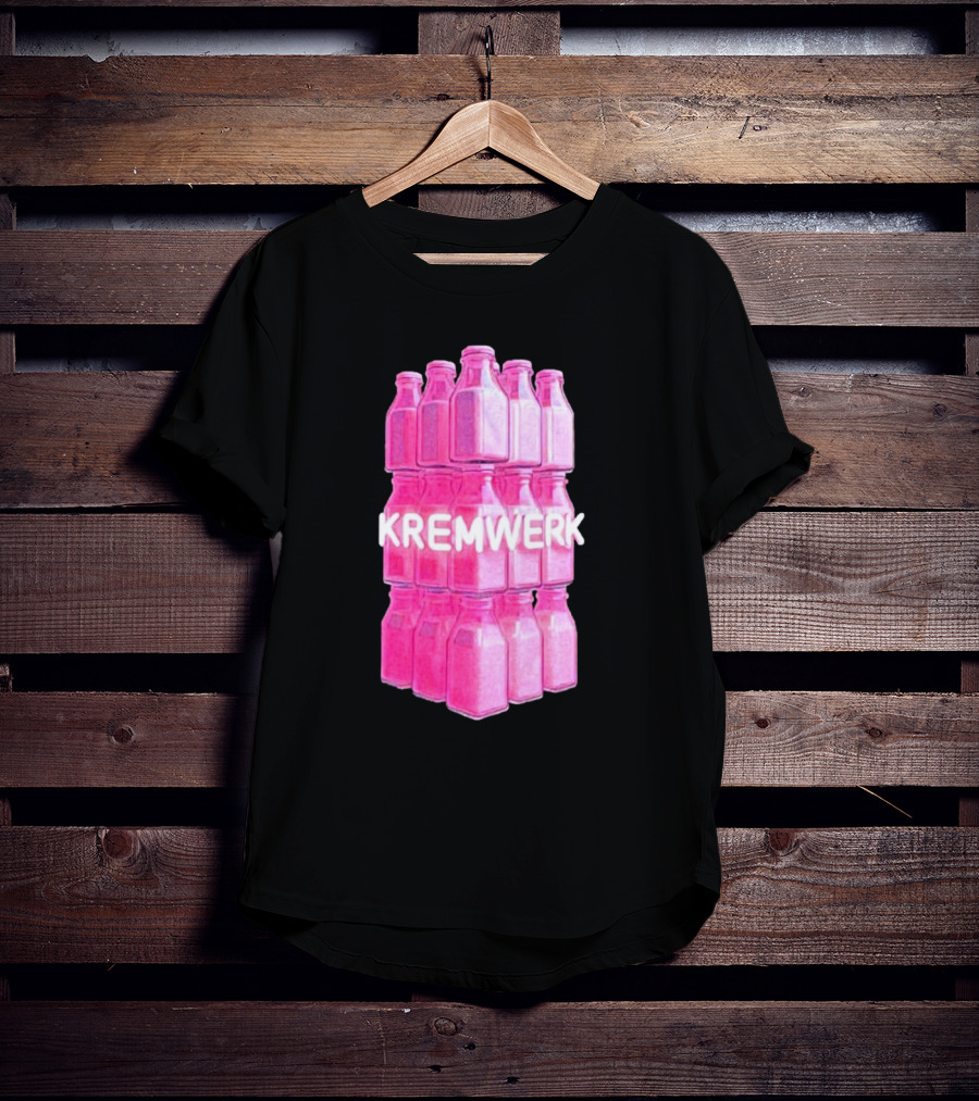 Kremwerk Seattle Wa Pink Cream Bottles Factory T-Shirt