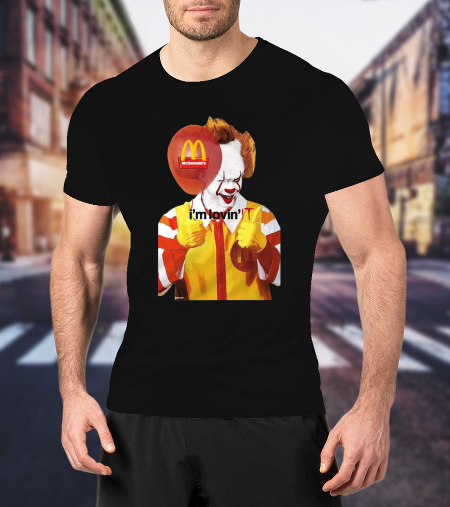 Pennywise McDonald’s I’m Lovin’ IT Balloon T-Shirt