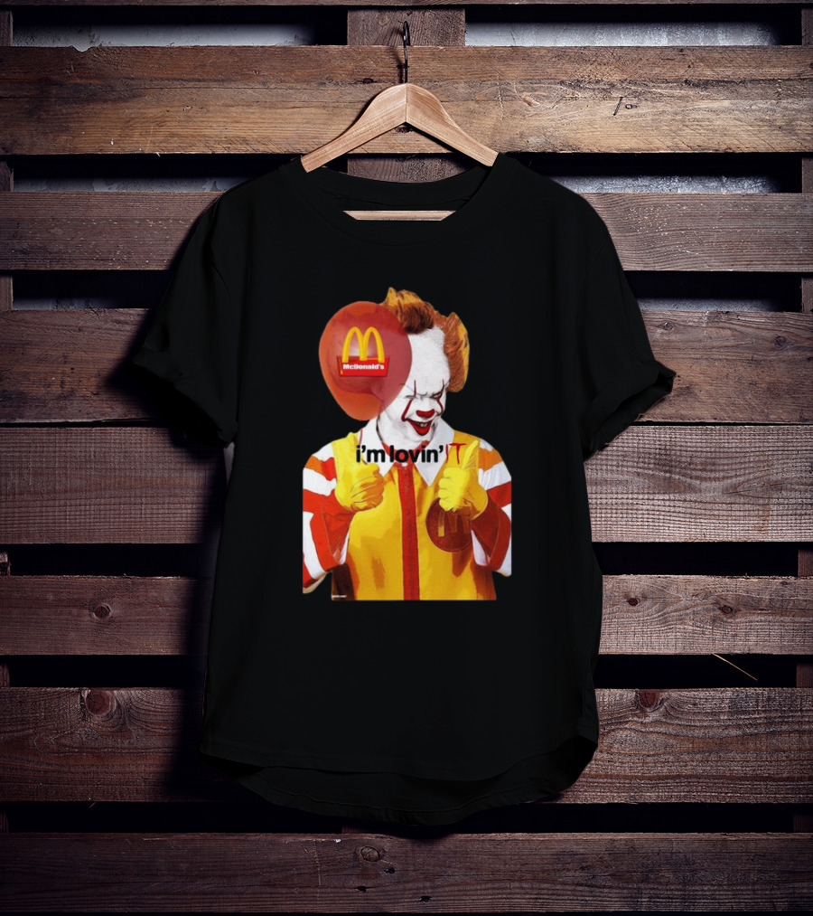 Pennywise McDonald’s I’m Lovin’ IT Balloon T-Shirt