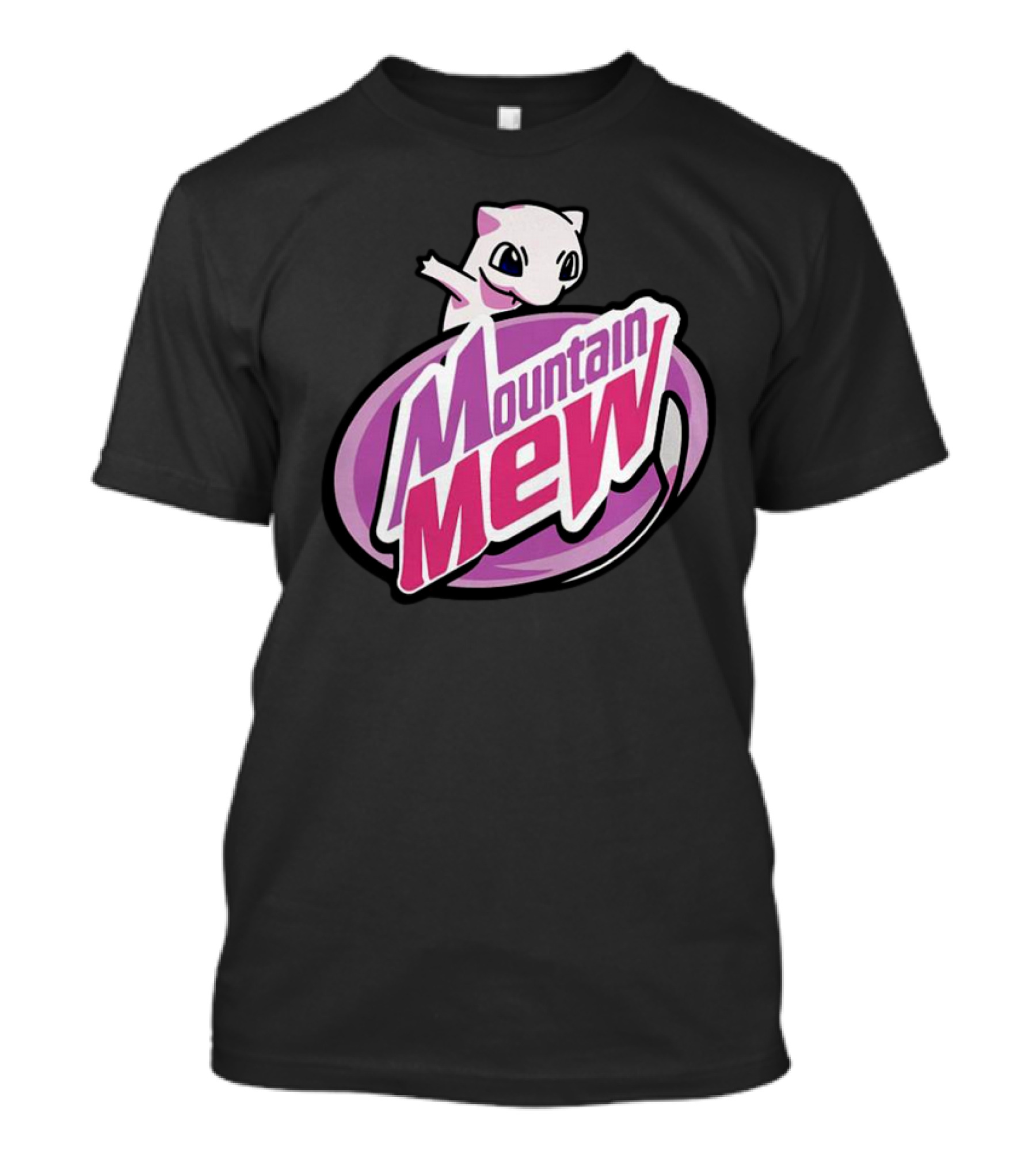 Mountain Mew Pokemon Go Mewtwo Parody Mountain Dew T-Shirt