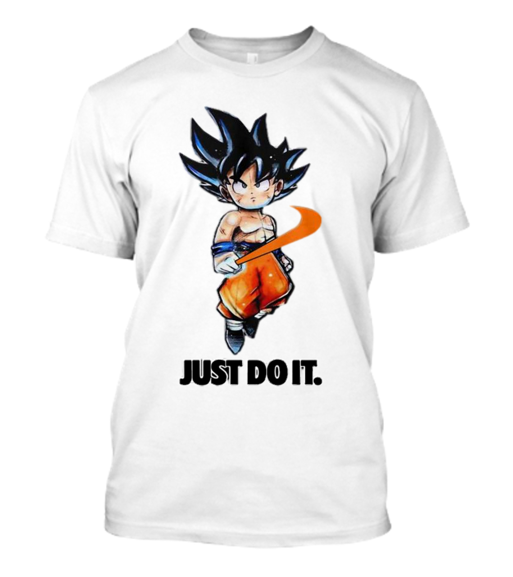 Son Goku Just Do It Dragon Ball Crossover T-Shirt