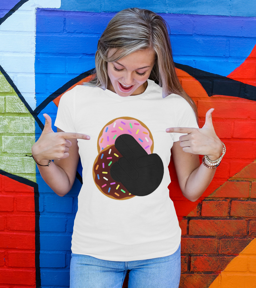 Two In The Pink One In The Stink Donut T-Shirt