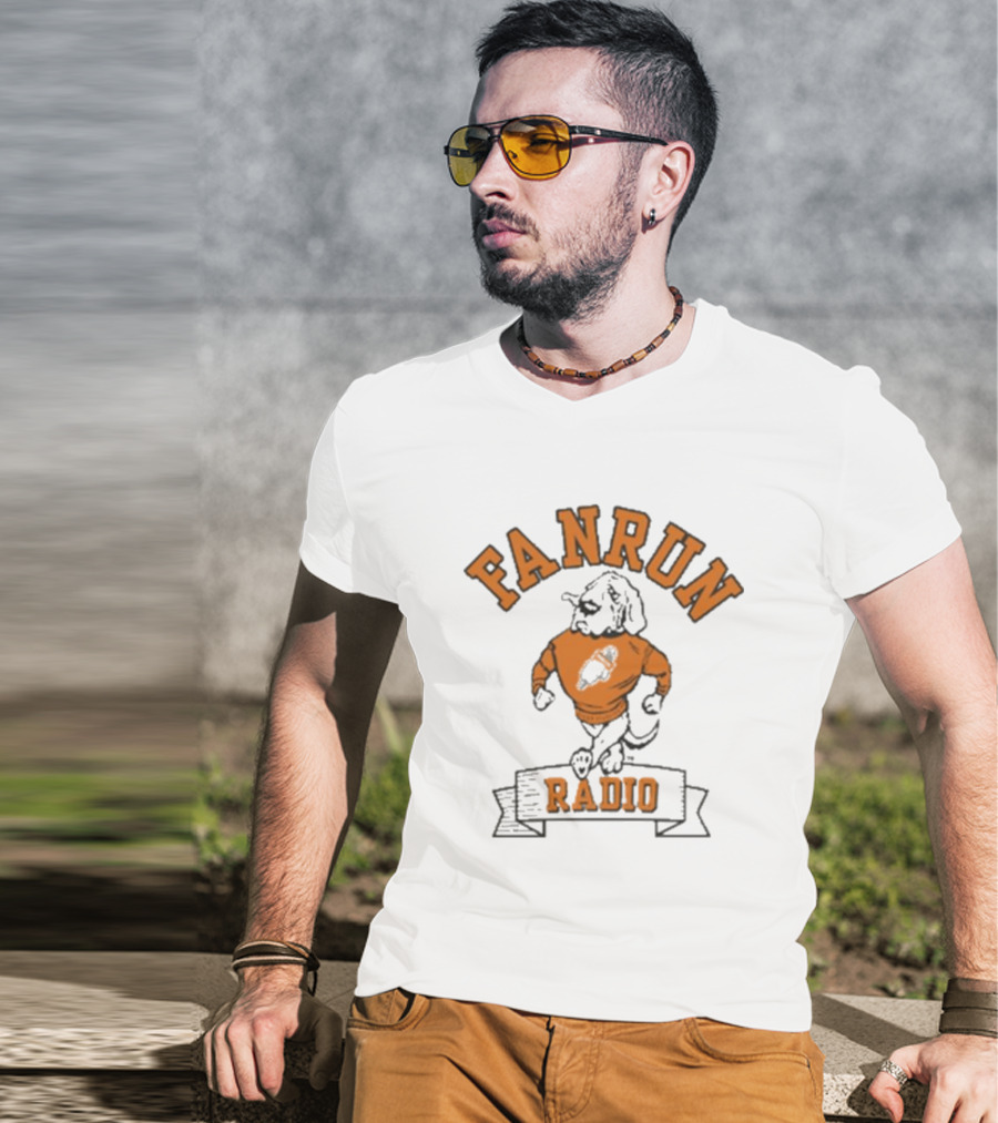 Fanrun Radio Smokey Cream Mascot T-Shirt