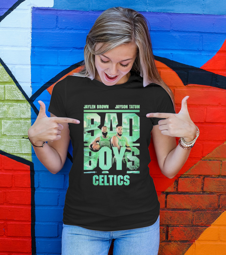 Jaylen Brown Jayson Tatum Bad Boys Celtics T-Shirt