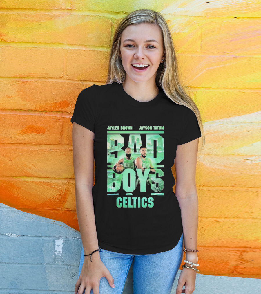 Jaylen Brown Jayson Tatum Bad Boys Celtics T-Shirt