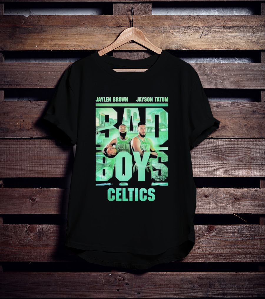 Jaylen Brown Jayson Tatum Bad Boys Celtics T-Shirt