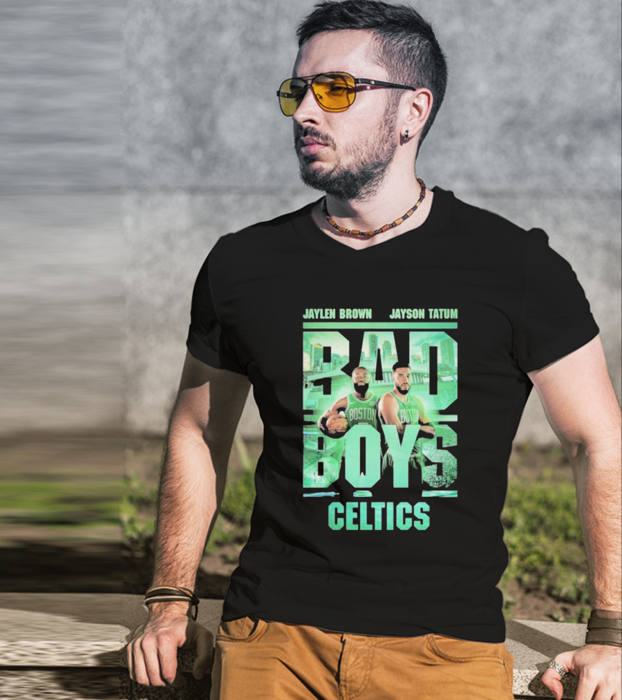 Jaylen Brown Jayson Tatum Bad Boys Celtics T-Shirt
