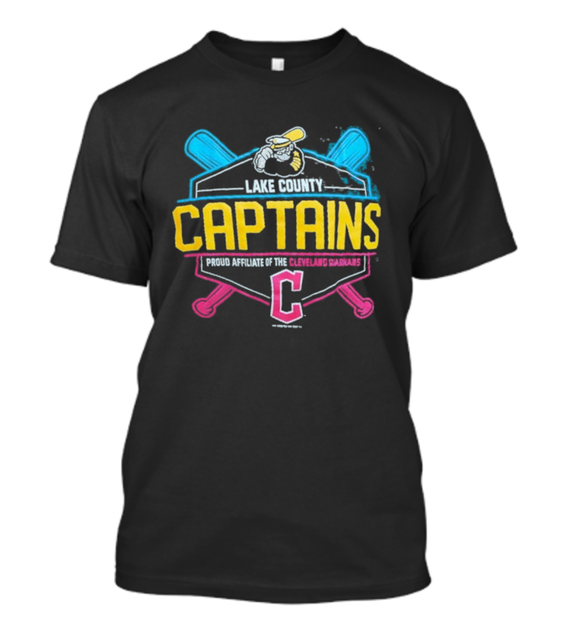 Lake County Captains Proud Affiliate Of The Cleveland Guardians T-Shirt