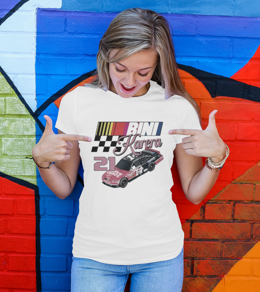 Bini Karera 21 Race Car Office Depot T-Shirt