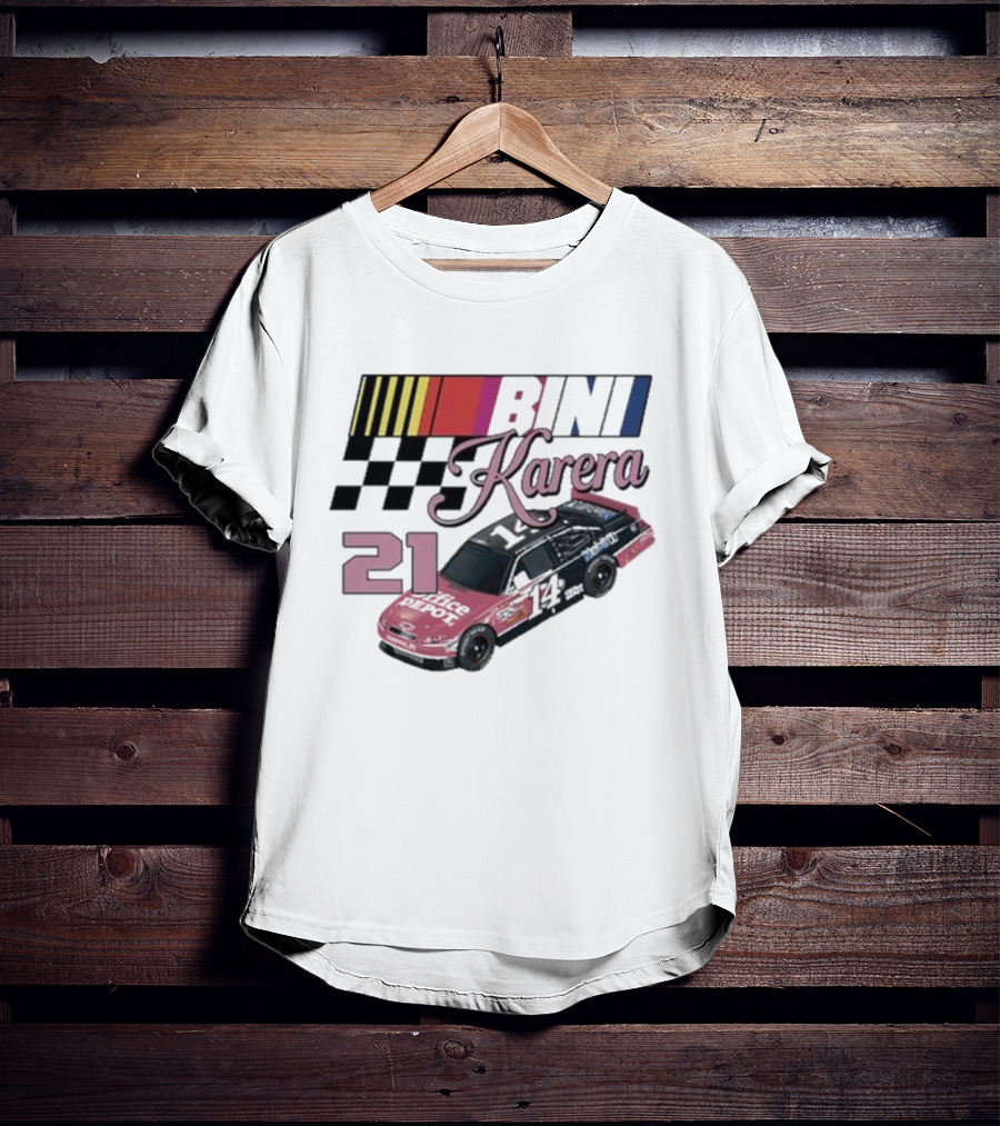 Bini Karera 21 Race Car Office Depot T-Shirt