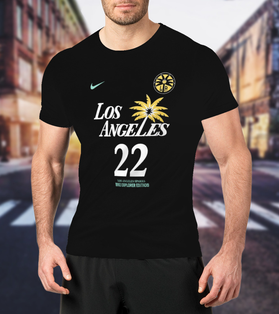Los Angeles Sparks Explorer Edition 22 T-Shirt