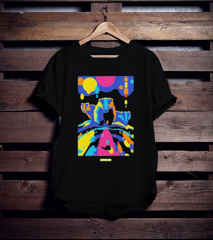 Chris Packham Badgers Glow In The Dark Colorful Wildlife T-Shirt