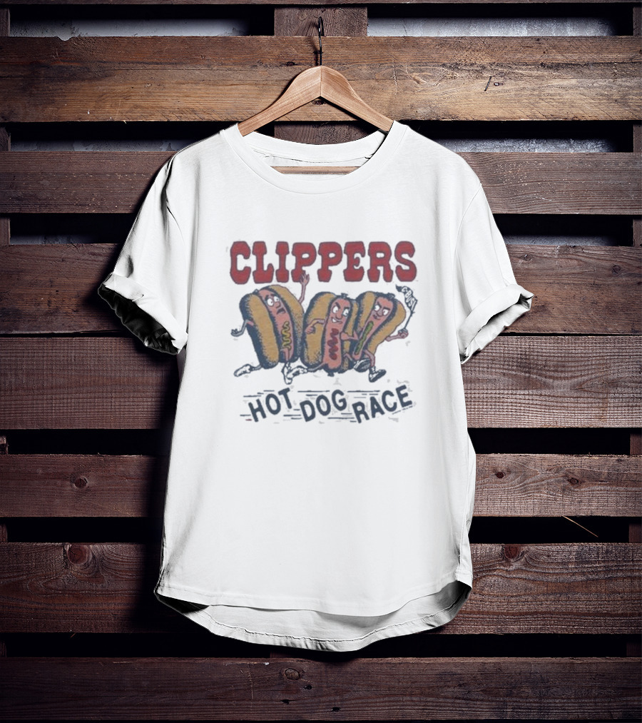 CLIPPERS HOT DOG RACE T-Shirt