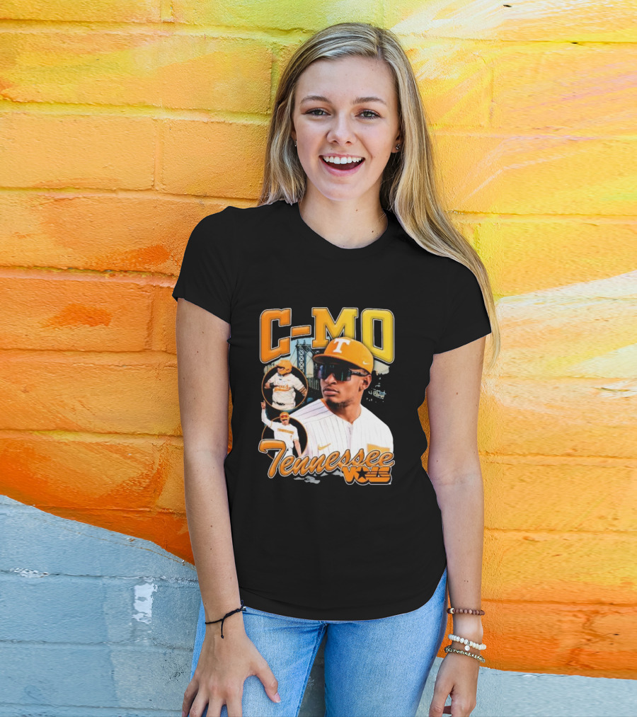 C-MO Tennessee Vols Baseball Vintage T-Shirt