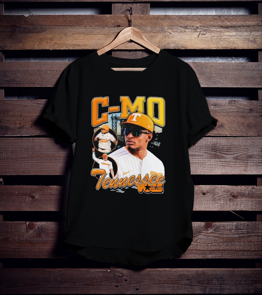 C-MO Tennessee Vols Baseball Vintage T-Shirt
